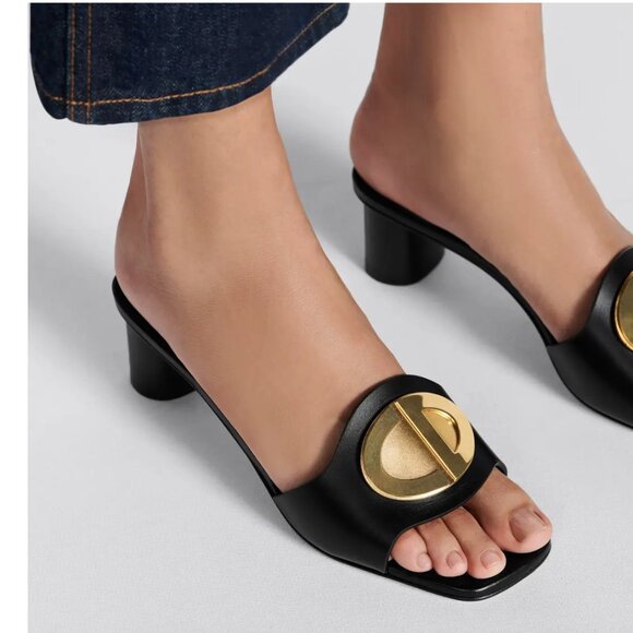 Dior Forever Dior Heeled Slide - Picture 1 of 9